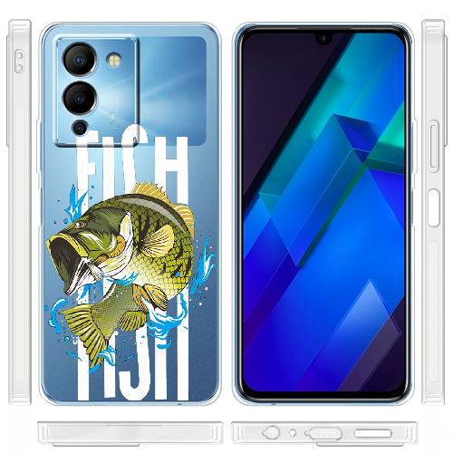 Чехол BoxFace Infinix Note 12 (G96) Bass fish