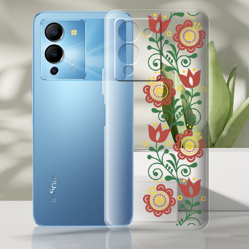 Чехол BoxFace Infinix Note 12 (G96) Ethno Flower