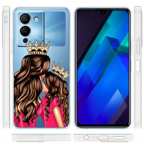 Чехол BoxFace Infinix Note 12 (G96) Queen and Princess