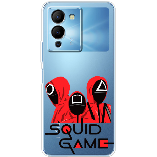 Чехол BoxFace Infinix Note 12 (G96) siquid game люди в красном