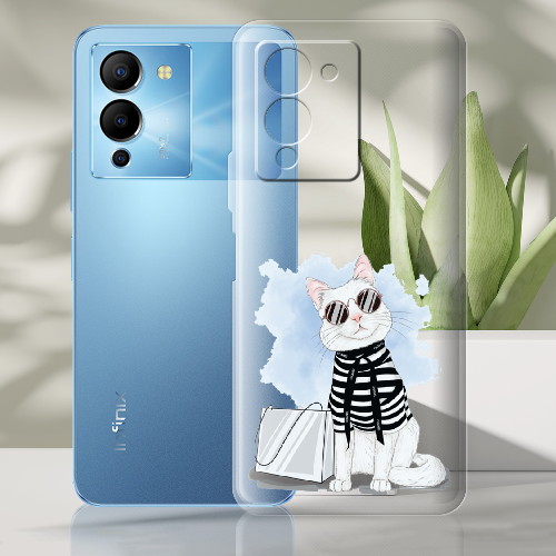 Чехол BoxFace Infinix Note 12 (G96) Кот Модник