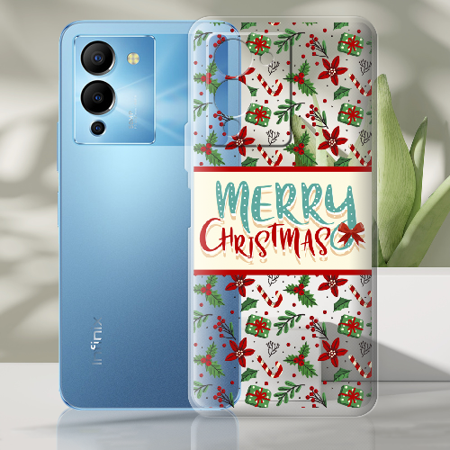 Чехол BoxFace Infinix Note 12 (G96) Vintage Christmas Congratulation