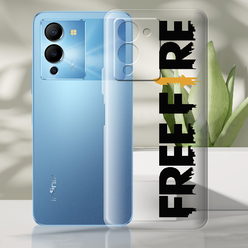 Чехол BoxFace Infinix Note 12 (G96) Черный Free Fire