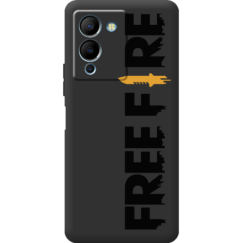 Чехол BoxFace Infinix Note 12 (G96) Черный Free Fire