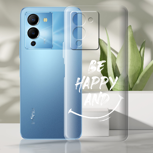 Чехол BoxFace Infinix Note 12 (G96) be happy and
