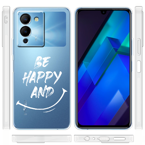 Чехол BoxFace Infinix Note 12 (G96) be happy and