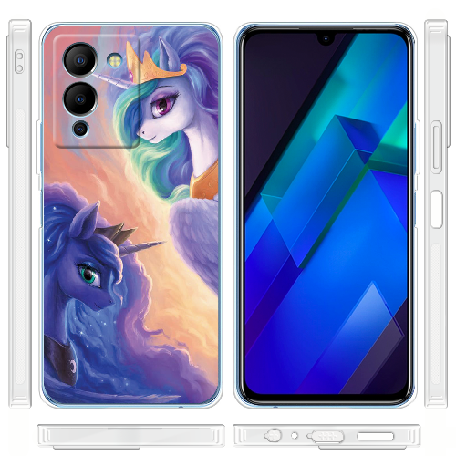 Чехол BoxFace Infinix Note 12 (G96) My Little Pony Rarity Princess Luna