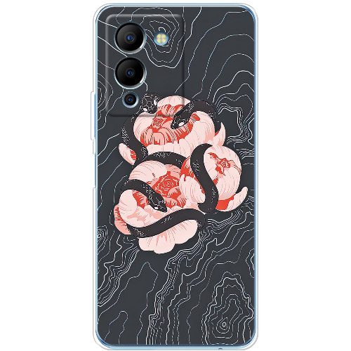 Чехол BoxFace Infinix Note 12 (G96) Snake Rose