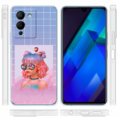 Чехол BoxFace Infinix Note 12 (G96) Girl in the Clouds