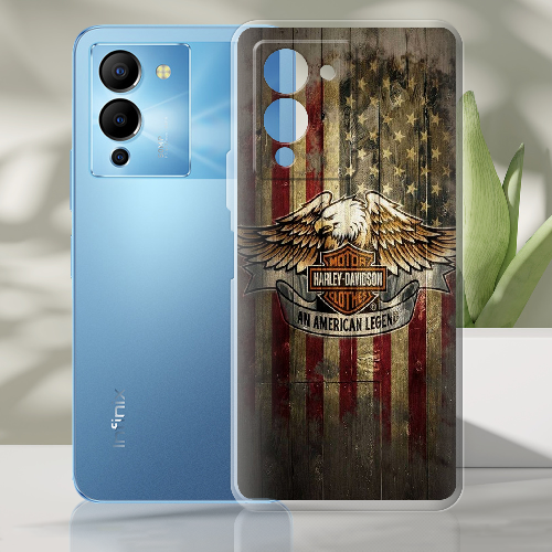 Чехол BoxFace Infinix Note 12 (G96) Harley Davidson An American Legend