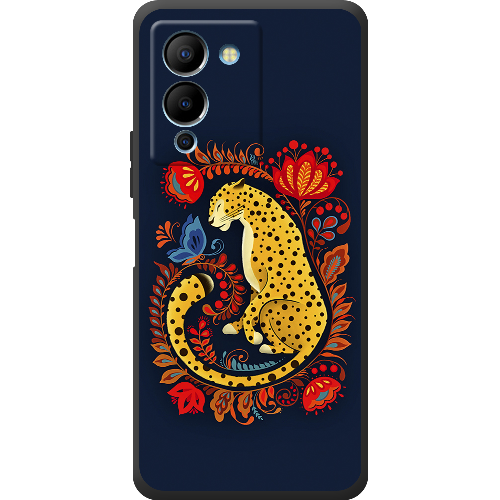 Чехол BoxFace Infinix Note 12 (G96) Petrykivka Leopard