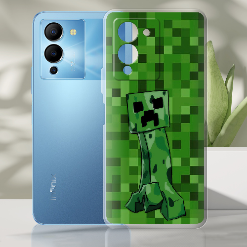 Чехол BoxFace Infinix Note 12 (G96) Minecraft Creeper