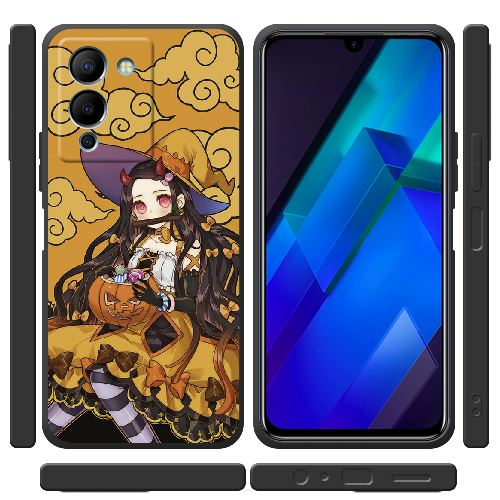 Чехол BoxFace Infinix Note 12 (G96) Kamado Nezuko Halloween