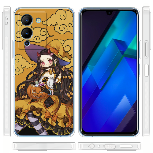 Чехол BoxFace Infinix Note 12 (G96) Kamado Nezuko Halloween