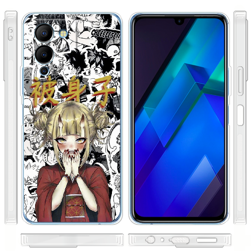 Чехол BoxFace Infinix Note 12 (G96) Himiko Toga - My Hero Academia