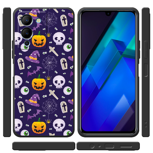 Чехол BoxFace Infinix Note 12 (G96) Halloween Purple Mood