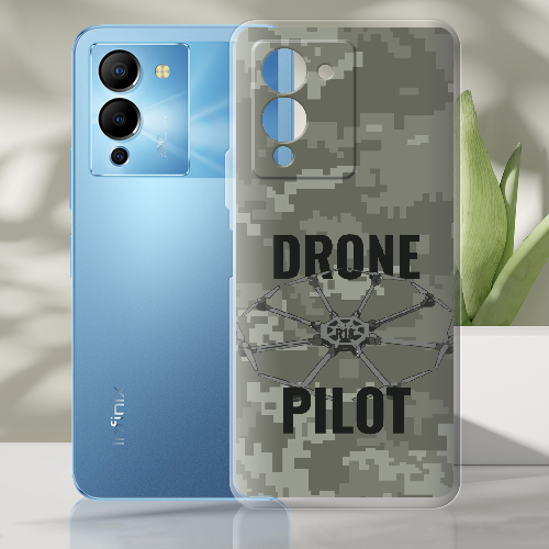 Чехол BoxFace Infinix Note 12 (G96) Drone Pilot