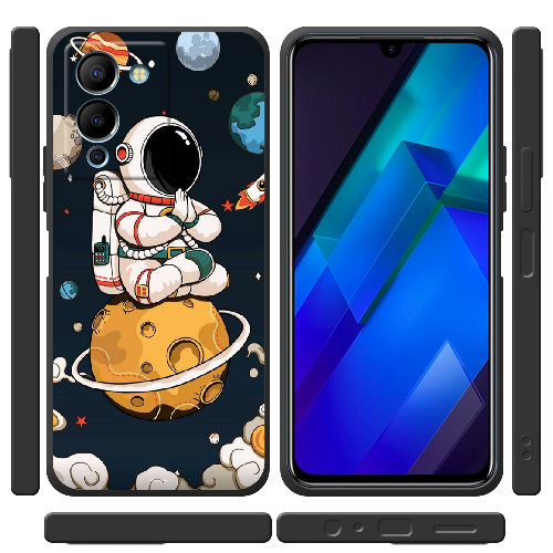 Чехол BoxFace Infinix Note 12 (G96) Astronaut