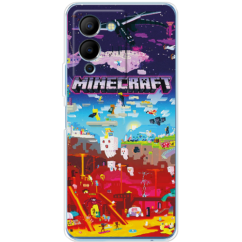 Чехол BoxFace Infinix Note 12 (G96) Minecraft World Beyond