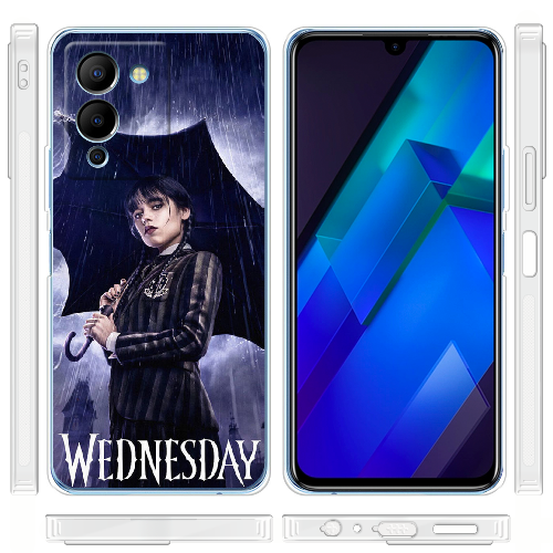 Чехол BoxFace Infinix Note 12 (G96) Wednesday Addams