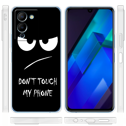 Чехол BoxFace Infinix Note 12 (G96) Don't Touch my Phone