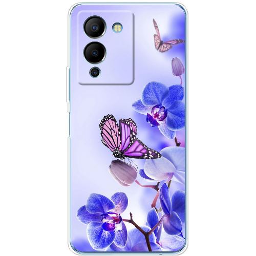 Чехол BoxFace Infinix Note 12 (G96) Orchids and Butterflies