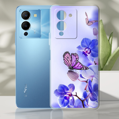 Чехол BoxFace Infinix Note 12 (G96) Orchids and Butterflies