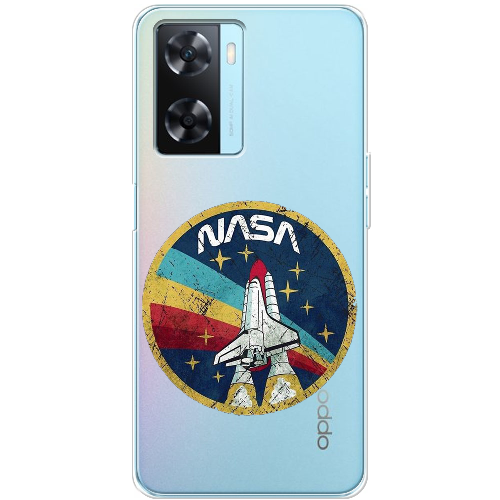 Чехол Boxface OPPO A57S Space Shuttle NASA