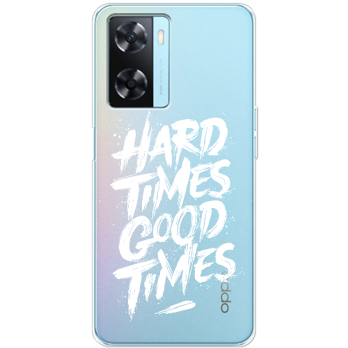 Чехол Boxface OPPO A57S Hard Times