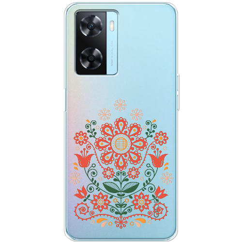 Чехол Boxface OPPO A57S Ukrainian Ornament