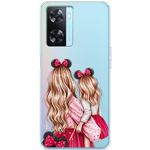 Чехол Boxface OPPO A57S Mouse Girls