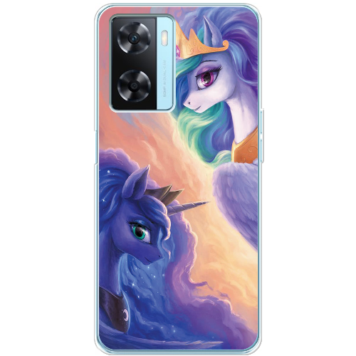 Чехол Boxface OPPO A57S My Little Pony Rarity Princess Luna