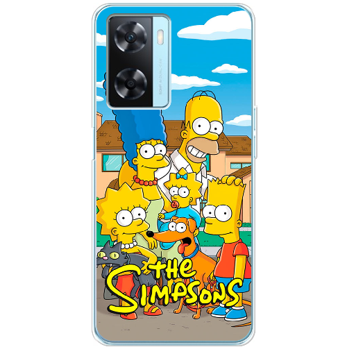 Чехол Boxface OPPO A57S the simpsons