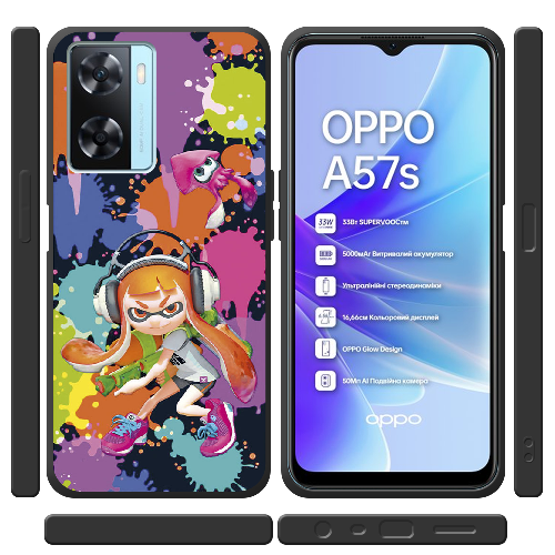 Чехол Boxface OPPO A57S Splatoon Inklings