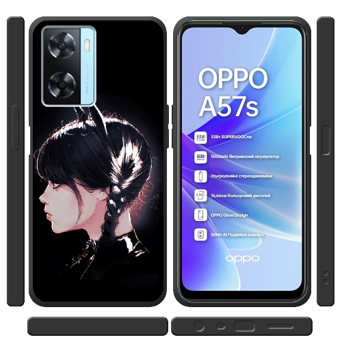 Чехол Boxface OPPO A57S Wednesday Davil