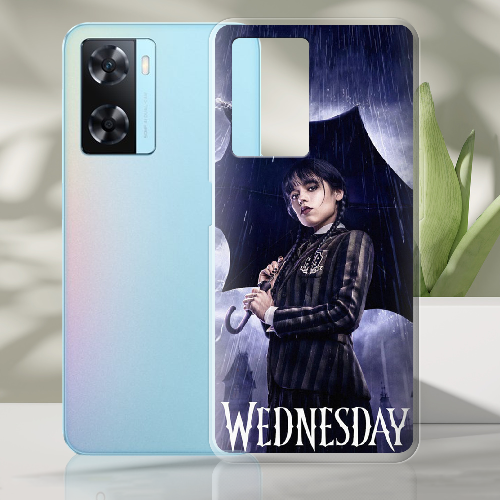 Чехол Boxface OPPO A57S Wednesday Addams