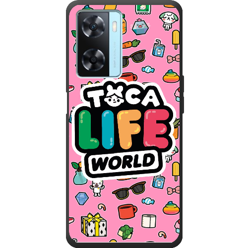 Чехол Boxface OPPO A57S Toca Boca Life World