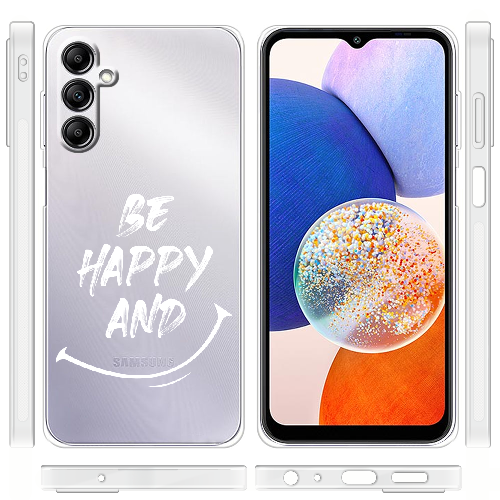 Чехол BoxFace Samsung Galaxy A14 5G (A146) be happy and