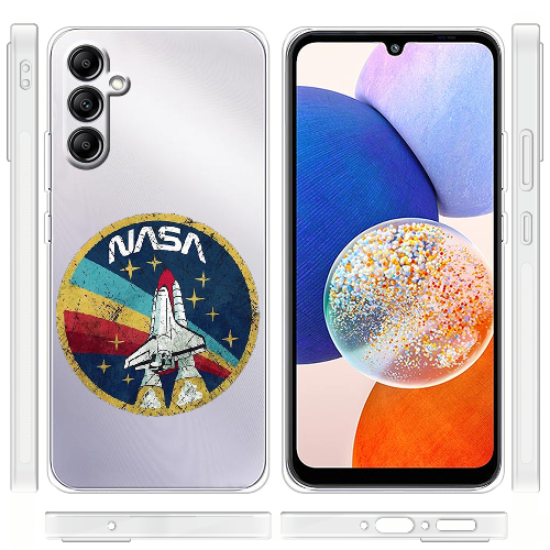 Чехол BoxFace Samsung Galaxy A34 5G (A346) Space Shuttle NASA