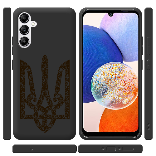 Чехол BoxFace Samsung Galaxy A34 5G (A346) Ukrainian Black Trident