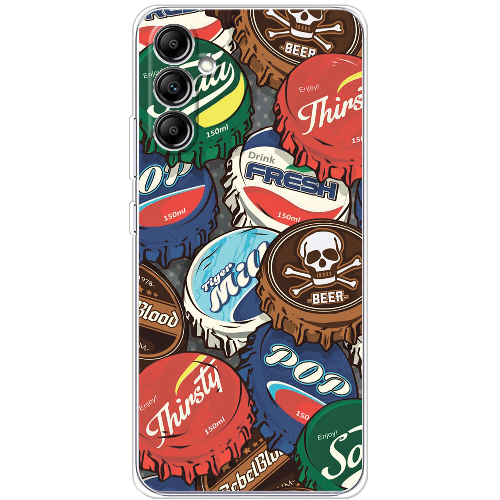 Чехол BoxFace Samsung Galaxy A34 5G (A346) Drink Lids