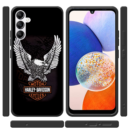 Чехол BoxFace Samsung Galaxy A34 5G (A346) Harley Davidson and eagle