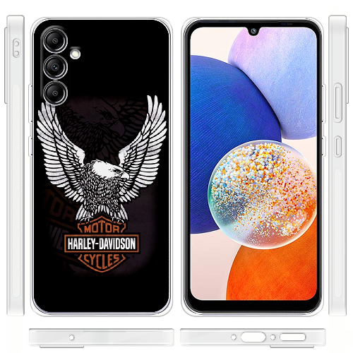 Чехол BoxFace Samsung Galaxy A34 5G (A346) Harley Davidson and eagle