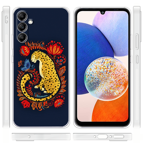 Чехол BoxFace Samsung Galaxy A34 5G (A346) Petrykivka Leopard