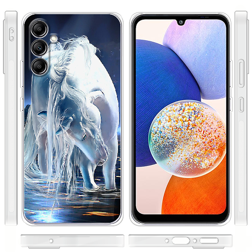 Чехол BoxFace Samsung Galaxy A34 5G (A346) White Horse