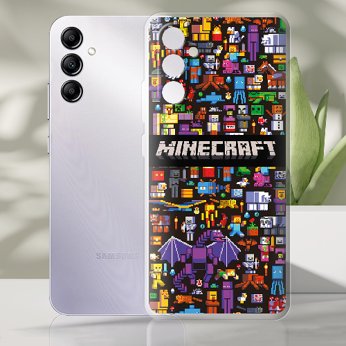 Чехол BoxFace Samsung Galaxy A34 5G (A346) Minecraft Mobbery