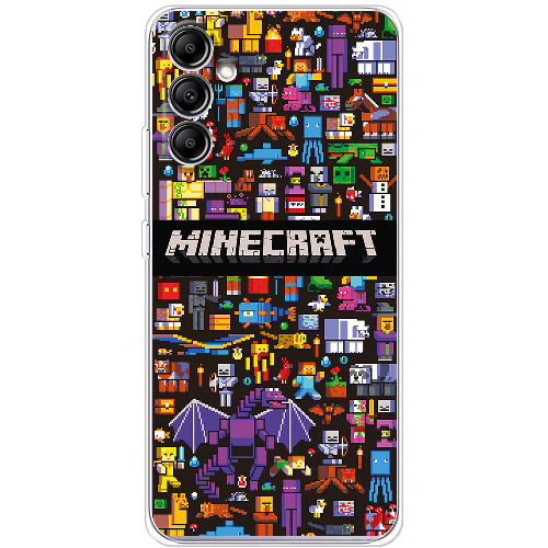 Чехол BoxFace Samsung Galaxy A34 5G (A346) Minecraft Mobbery