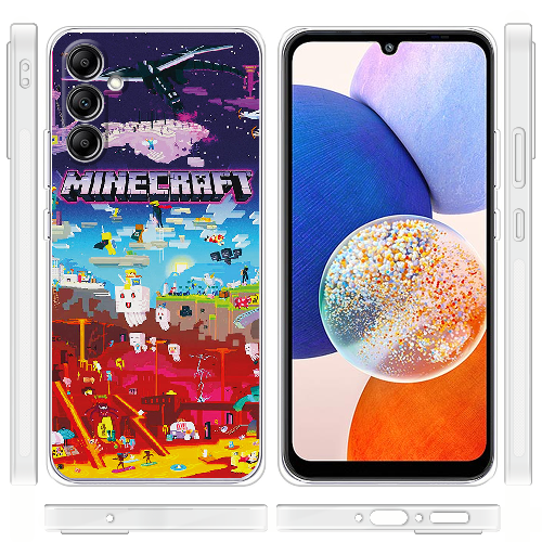 Чехол BoxFace Samsung Galaxy A34 5G (A346) Minecraft World Beyond