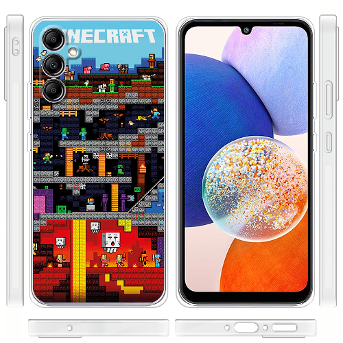 Чехол BoxFace Samsung Galaxy A34 5G (A346) Minecraft Lode Runner