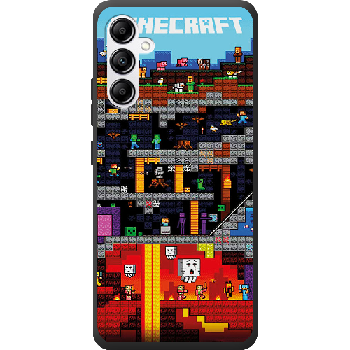 Чехол BoxFace Samsung Galaxy A34 5G (A346) Minecraft Lode Runner